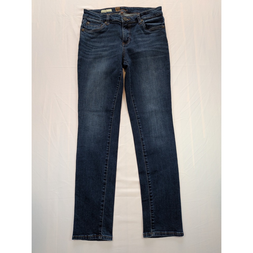 Kut from the Kloth Katy Boyfriend Jeans Dark Wash Blue Size 2 Stretch Denim